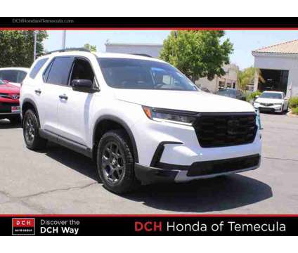 2023 Honda Pilot TrailSport is a Silver, White 2023 Honda Pilot SUV in Temecula CA