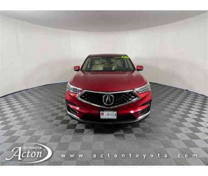 2021 Acura RDX Technology Package SH-AWD is a Red 2021 Acura RDX Technology Package SUV in Littleton MA