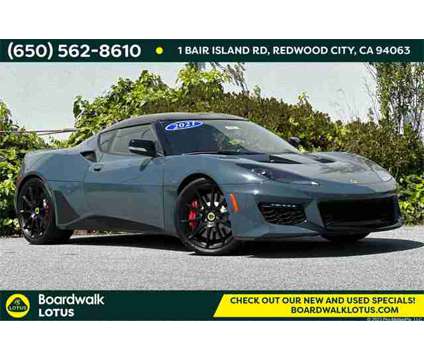 2021 Lotus Evora GT is a Grey 2021 Lotus Evora 2+2 Coupe in Redwood City CA