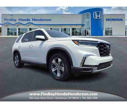 2025 Honda Pilot EX-L is a Silver, White 2025 Honda Pilot EX-L SUV in Henderson NV