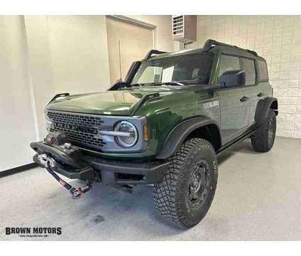 2024 Ford Bronco Everglades is a Green 2024 Ford Bronco SUV in Petoskey MI