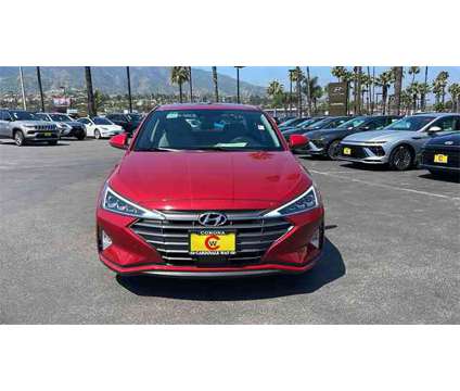 2019 Hyundai Elantra Limited **CERTIFIED** is a Red 2019 Hyundai Elantra Limited Sedan in Corona CA