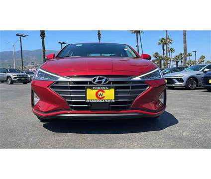 2019 Hyundai Elantra Limited **CERTIFIED** is a Red 2019 Hyundai Elantra Limited Sedan in Corona CA