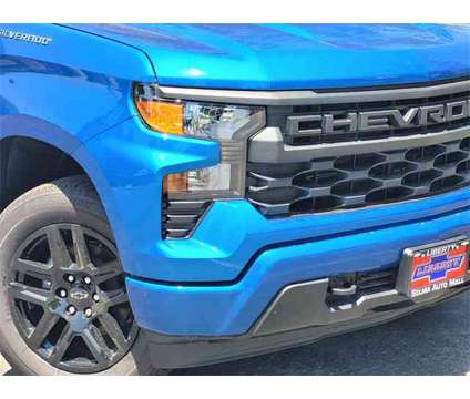 2024 Chevrolet Silverado 1500 Custom is a Blue 2024 Chevrolet Silverado 1500 Custom Truck in Selma CA