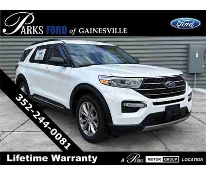 2023 Ford Explorer XLT is a White 2023 Ford Explorer XLT SUV in Gainesville FL