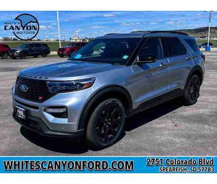 2024 Ford Explorer ST is a Silver 2024 Ford Explorer SUV in Spearfish SD