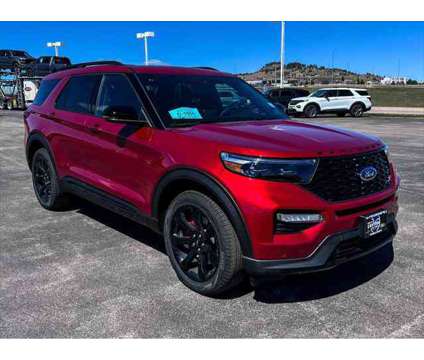 2024 Ford Explorer ST is a Red 2024 Ford Explorer SUV in Spearfish SD