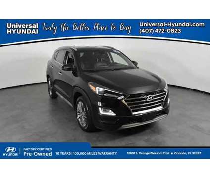 2021 Hyundai Tucson Limited is a Black 2021 Hyundai Tucson Limited SUV in Orlando FL