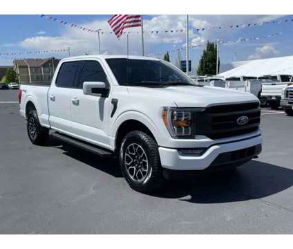 2023 Ford F-150 LARIAT is a White 2023 Ford F-150 Lariat Truck in Woods Cross UT