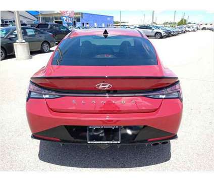 2021 Hyundai Elantra N Line is a Red 2021 Hyundai Elantra Car for Sale in Evansville IN