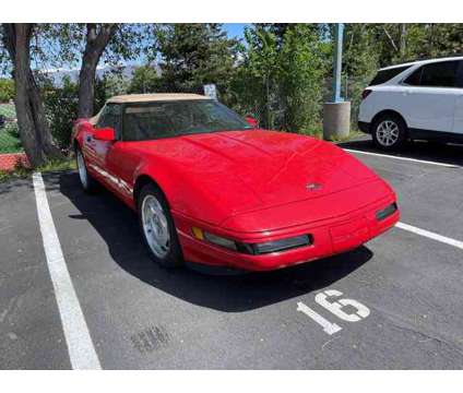 1991 Chevrolet Corvette Base is a Red 1991 Chevrolet Corvette Base Convertible in Woods Cross UT