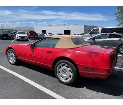 1991 Chevrolet Corvette Base is a Red 1991 Chevrolet Corvette Base Convertible in Woods Cross UT