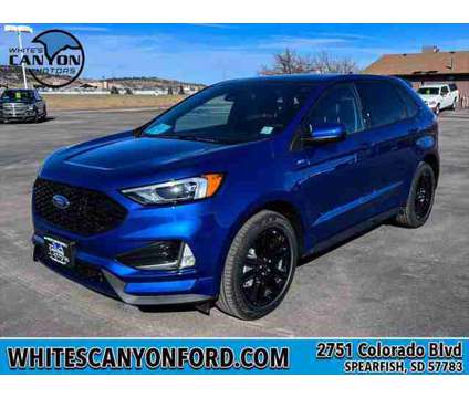 2024 Ford Edge ST-Line is a Blue 2024 Ford Edge SUV in Spearfish SD