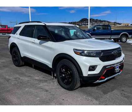 2024 Ford Explorer Timberline is a White 2024 Ford Explorer SUV in Spearfish SD