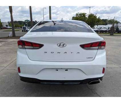 2018 Hyundai Sonata Limited is a White 2018 Hyundai Sonata Limited Sedan in Charleston SC