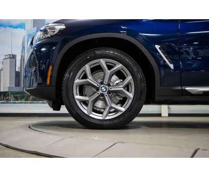 2024 BMW X3 xDrive30i is a Blue 2024 BMW X3 xDrive30i SUV in Lake Bluff IL