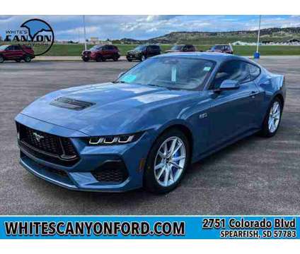 2024 Ford Mustang GT Premium Fastback is a Blue 2024 Ford Mustang GT Coupe in Spearfish SD