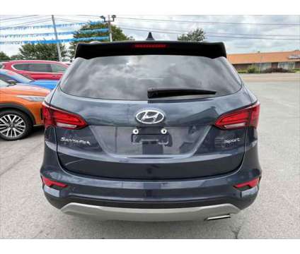 2017 Hyundai Santa Fe Sport 2.4L is a Blue 2017 Hyundai Santa Fe Sport 2.4L SUV in Knoxville TN