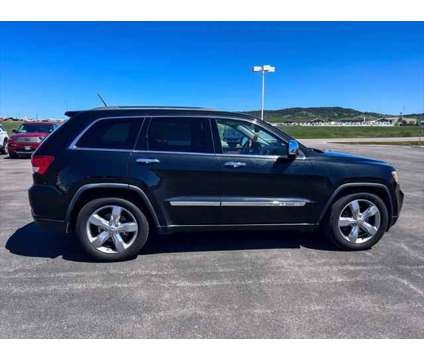 2012 Jeep Grand Cherokee Overland is a Black 2012 Jeep grand cherokee Overland SUV in Spearfish SD