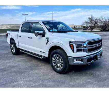 2024 Ford F-150 LARIAT is a White 2024 Ford F-150 Lariat Truck in Spearfish SD