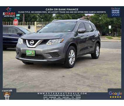2014 Nissan Rogue for sale is a Grey 2014 Nissan Rogue Car for Sale in Dallas TX