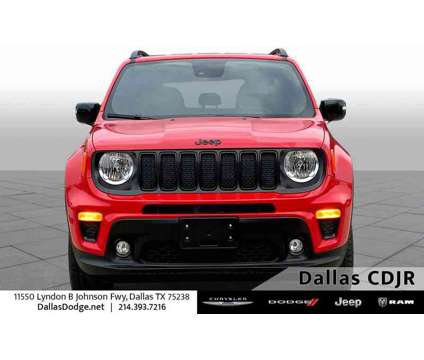 2022UsedJeepUsedRenegade is a Red 2022 Jeep Renegade Car for Sale in Dallas TX