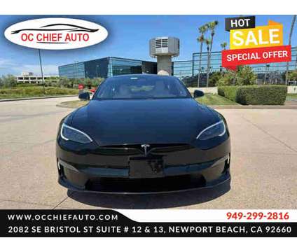 2022 Tesla Model S for sale is a Black 2022 Tesla Model S 75 Trim Car for Sale in Newport Beach CA