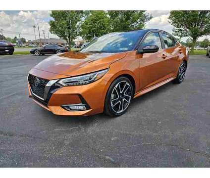 2021 Nissan Sentra for sale is a Orange 2021 Nissan Sentra 1.8 Trim Car for Sale in Boardman OH