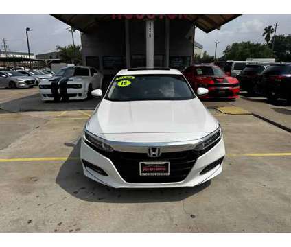 2018 Honda Accord for sale is a White 2018 Honda Accord Car for Sale in Houston TX