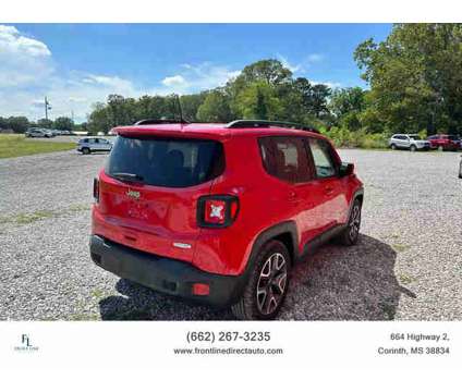2018 Jeep Renegade for sale is a Red 2018 Jeep Renegade Car for Sale in Corinth MS