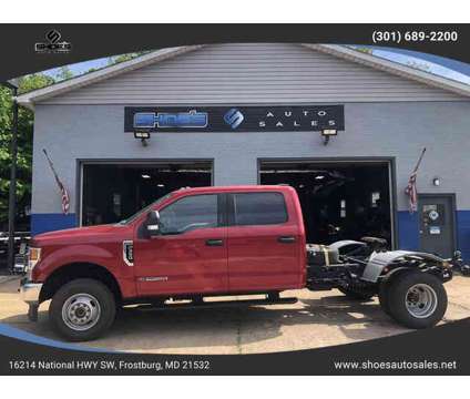 2022 Ford F350 Super Duty Crew Cab &amp; Chassis for sale is a Red 2022 Ford F-350 Super Duty Car for Sale in Frostburg MD