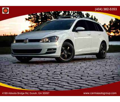 2015 Volkswagen Golf SportWagen for sale is a White 2015 Volkswagen Golf SportWagen Car for Sale in Duluth GA