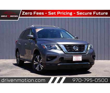 2017 Nissan Pathfinder for sale is a Grey 2017 Nissan Pathfinder Car for Sale in Greeley CO