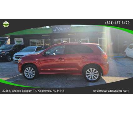 2011 Mitsubishi Outlander Sport for sale is a Red 2011 Mitsubishi Outlander Sport Car for Sale in Kissimmee FL