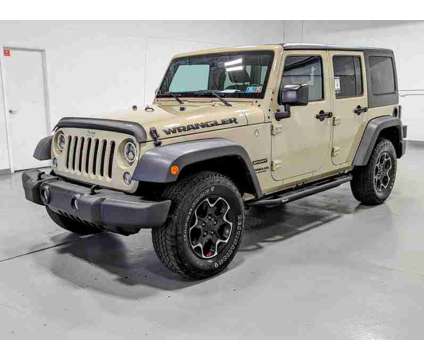 2017UsedJeepUsedWrangler Unlimited is a Gold 2017 Jeep Wrangler Unlimited Car for Sale