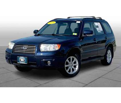2006UsedSubaruUsedForester is a Blue 2006 Subaru Forester Car for Sale in Manchester NH
