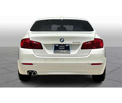 2014UsedBMWUsed5 Series is a White 2014 BMW 5-Series Car for Sale in Houston TX