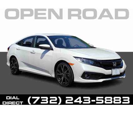 2020UsedHondaUsedCivic is a Silver, White 2020 Honda Civic Car for Sale in Edison NJ