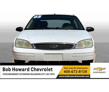 2005UsedFordUsedFocus is a White 2005 Ford Focus Car for Sale in Oklahoma City OK
