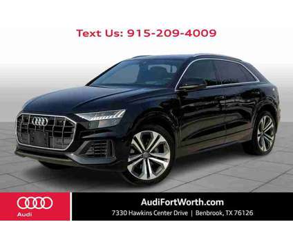 2019UsedAudiUsedQ8 is a Black 2019 Car for Sale in Benbrook TX