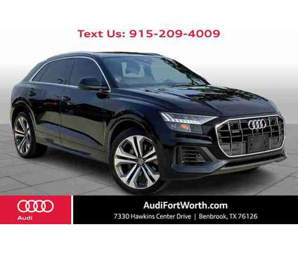 2019UsedAudiUsedQ8 is a Black 2019 Car for Sale in Benbrook TX