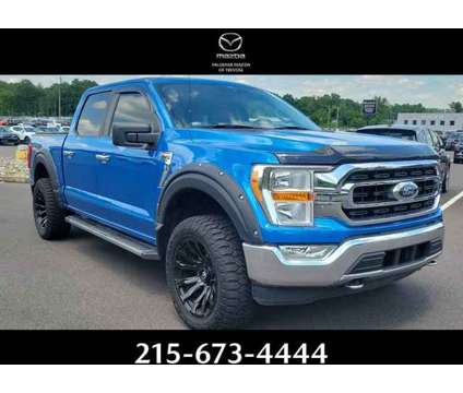 2021 Ford F-150 XLT is a Blue 2021 Ford F-150 XLT Car for Sale in Trevose PA