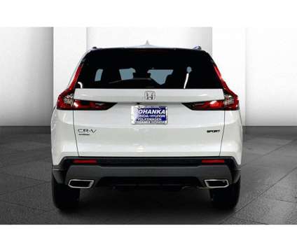 2025 Honda CR-V Hybrid Sport-L is a Silver, White 2025 Honda CR-V Hybrid in Capitol Heights MD
