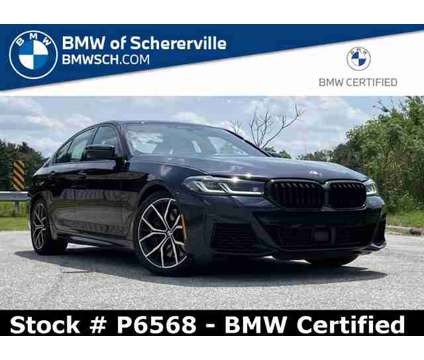 2022 BMW 5 Series M550i xDrive is a Black 2022 BMW 5-Series Car for Sale in Schererville IN