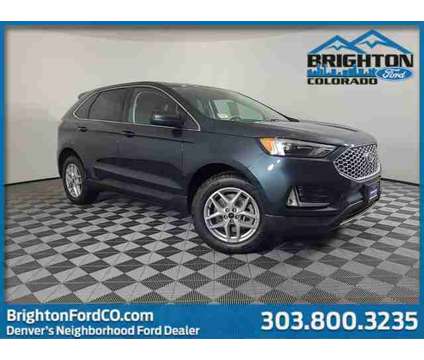 2024 Ford Edge SEL is a Blue 2024 Ford Edge SEL Car for Sale in Brighton CO