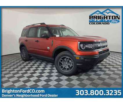 2024 Ford Bronco Sport Big Bend is a Red 2024 Ford Bronco Car for Sale in Brighton CO