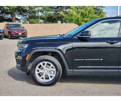 2022 Jeep Grand Cherokee Limited is a Black 2022 Jeep grand cherokee Limited Car for Sale in Denver CO