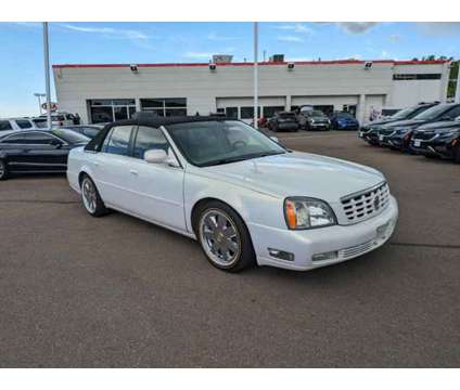 2004 Cadillac DeVille DTS is a White 2004 Cadillac DeVille DTS Car for Sale in Colorado Springs CO