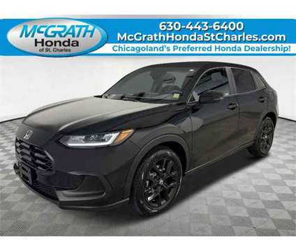 2025 Honda HR-V Sport is a Black 2025 Honda HR-V Car for Sale in Saint Charles IL