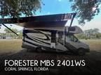 2018 Forest River Forester MBS 2401WS 24ft